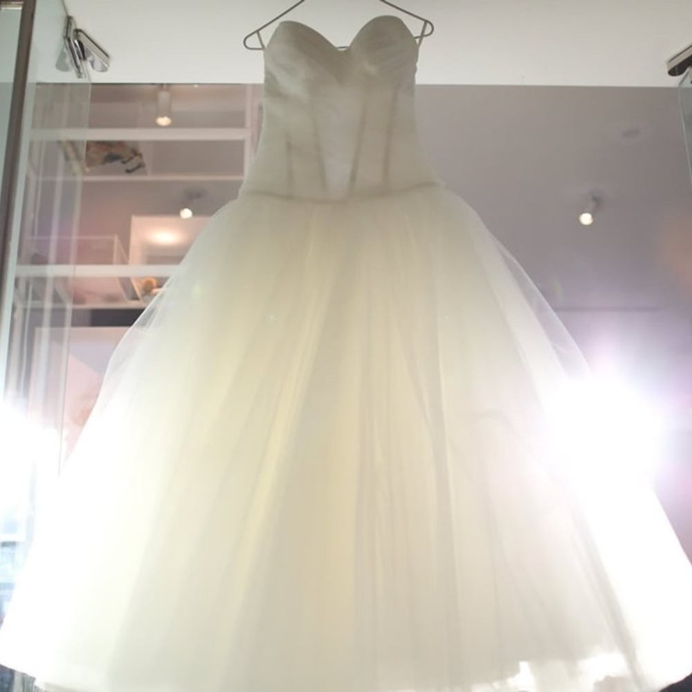 Beautiful PNINA TONAI custom wedding dress!